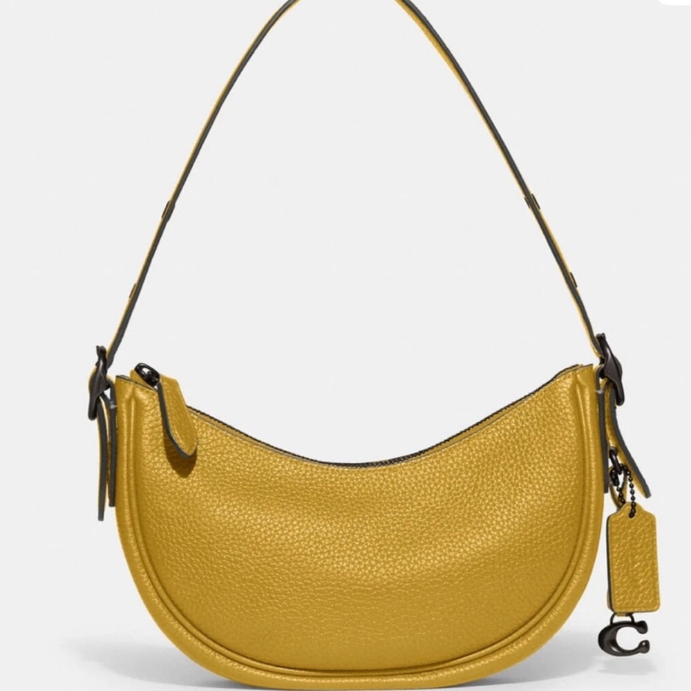 Coach Luna shoulder handbag in Flax